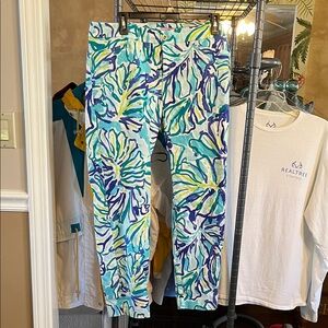 Colorful Watercolor Floral Kelley Pants